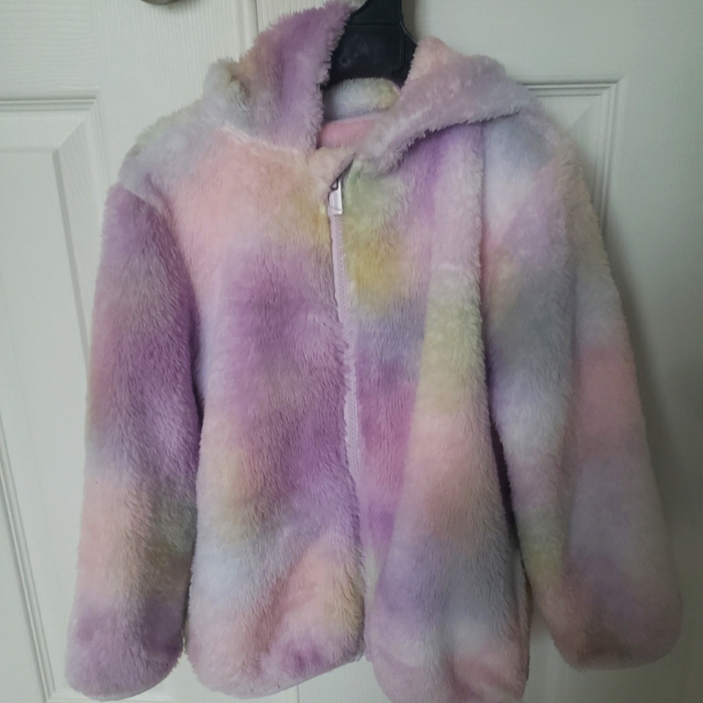 Kids Old Navy Multicolor Fleece Jacket